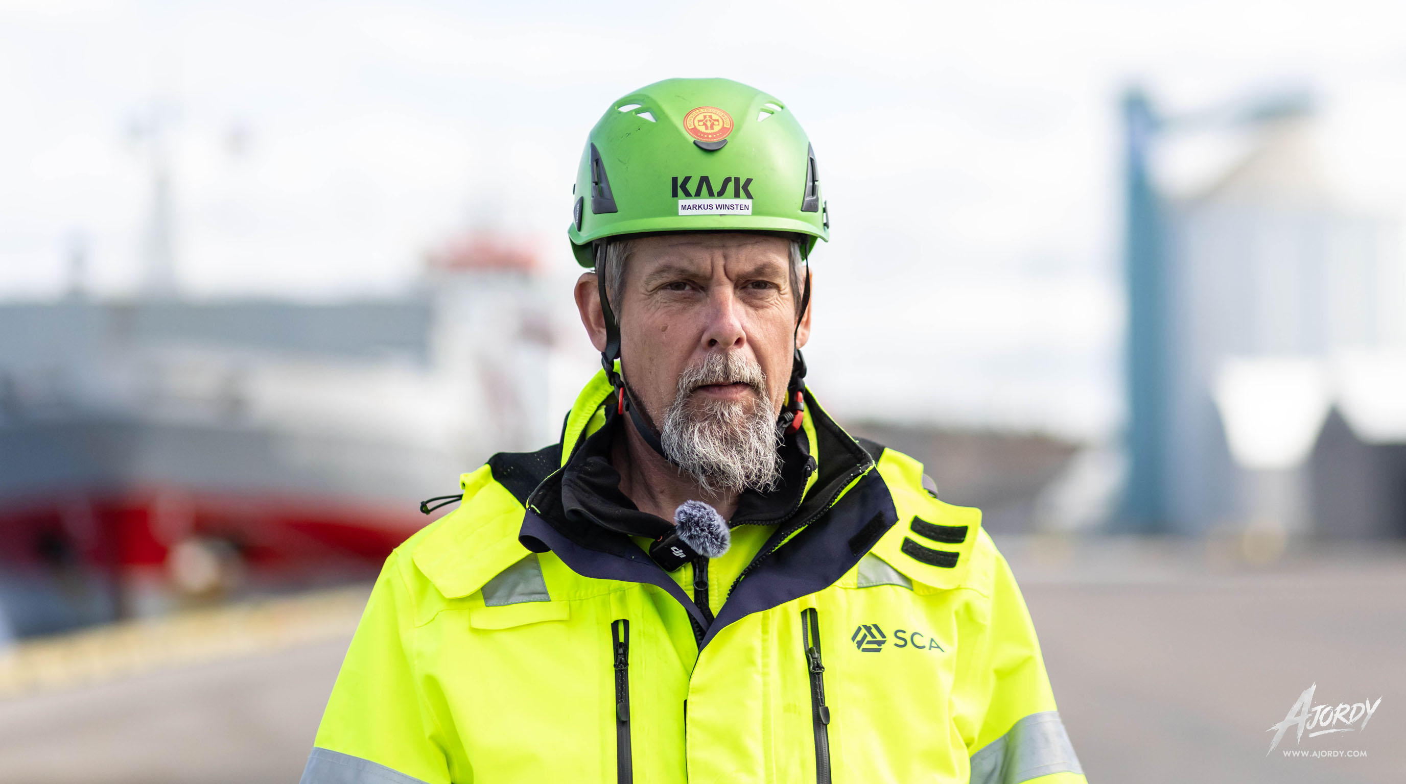 sca virkesterminal hamn sundsvall tunadalshamnen